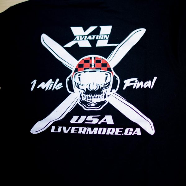 Black Skull 'n' Prop Top